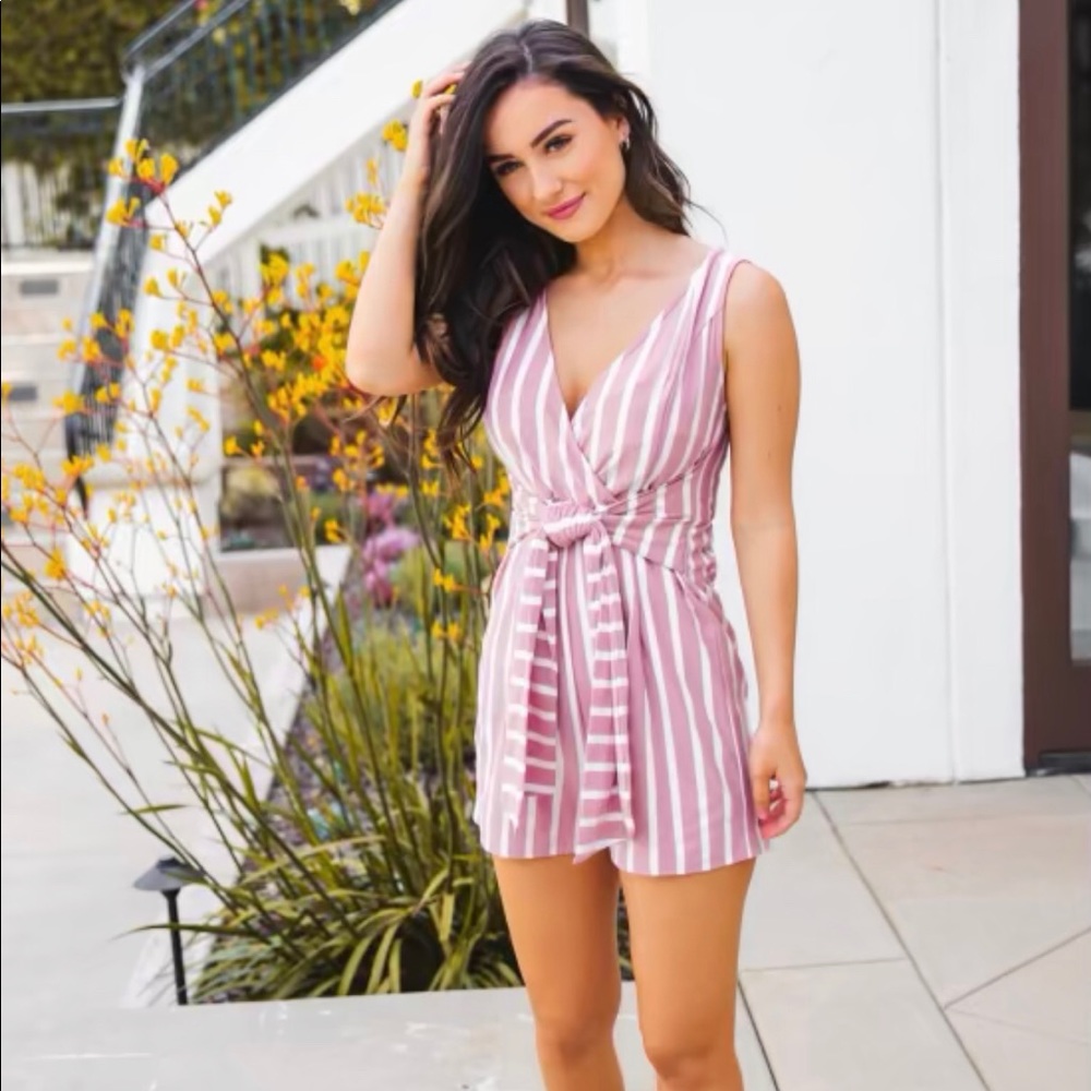 Pink Vivi Romper